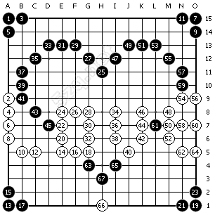 五子棋心的摆法之第2图