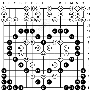 五子棋心的摆法之第9图